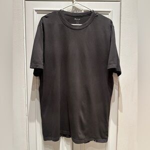Gray Madewell Allday Crewneck T-Shirt Large